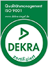 Dekra zertifiziert &ndash; Qualit&auml;tsmanagement ISO 9001:2008